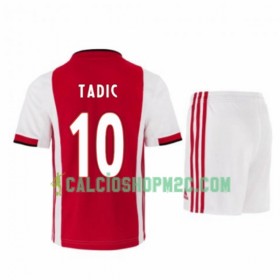 Ajax Amsterdam Dusan Tadic 10 Bambino Maglia Prima 2019/2020 Manica Corta (+ Pantaloncini)